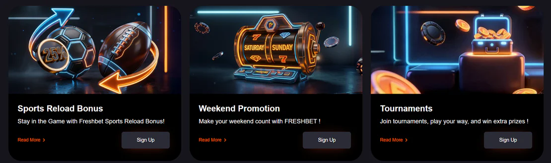FreshBet Bonus Offers